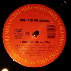 Front Cover Single Deniece Williams - I Confess