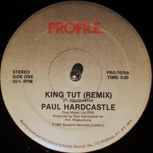 Front Cover Single Paul Hardcastle - King Tut