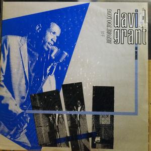Front Cover Single David Grant - Before Too Long