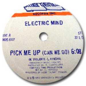 Front Cover Single Electric Mind - Pick Me Up (Can We Go)