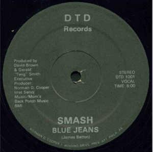 Front Cover Single Smash - Blue Jeans