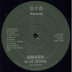 Front Cover Single Smash - Blue Jeans