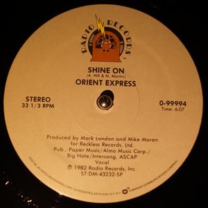 Front Cover Single Orient Express - Shine On
