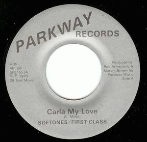 Front Cover Single First Class - Carla My Love