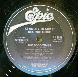 Front Cover Single Stanley Clarke And George Duke - The Good Times