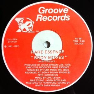 Front Cover Single Rare Essence - Body Moves