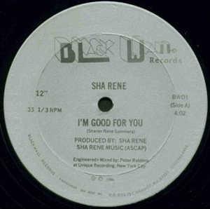 Front Cover Single Sha Rene - I'm Good For You