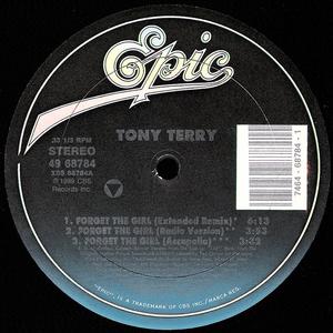 Front Cover Single Tony Terry - Forget The Girl