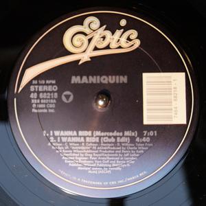 Front Cover Single Maniquin - I Wanna Ride