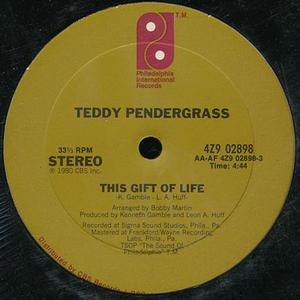 Front Cover Single Teddy Pendergrass - This Gift Of Life