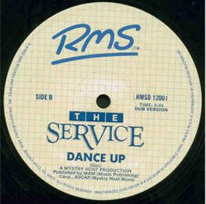 Front Cover Single The Service - Dance Up (D.D.U.)