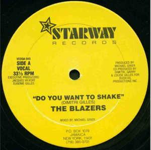 Front Cover Single The Blazers - Do You Want To Shake