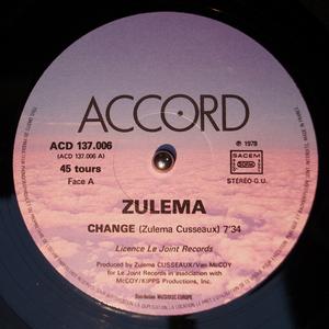 Front Cover Single Zulema - Change