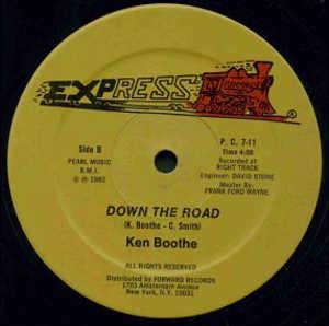 Front Cover Single Ken Boothe - Freebase