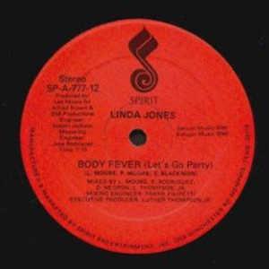 Front Cover Single Linda Jones - Body Fever