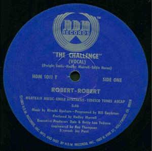 Front Cover Single Robert-robert - The Challenge