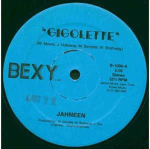 Front Cover Single Jahneen - Gigolette