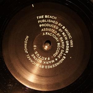 Front Cover Single Blue Monday - The Beach