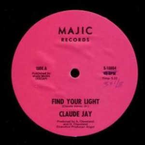 Front Cover Single Claude Jay - Love Is The Answer
