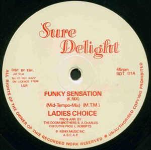 Front Cover Single Ladies Choice - Funky Sensation