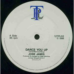 Front Cover Single Josie James - Dance You Up