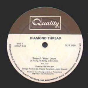 Front Cover Single Diamond Thread - Search Your Love