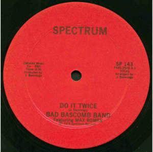 Front Cover Single Bad Bascomb Band - Do It Twice
