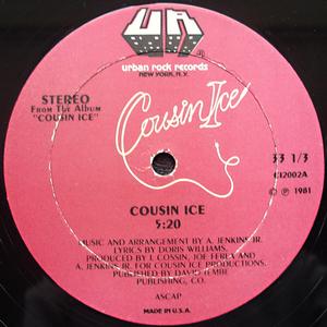 Front Cover Single Cousin Ice - Cousin Ice
