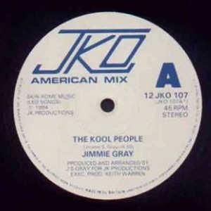 Front Cover Single Jimmie Gray - The Kool People