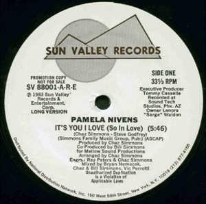 Front Cover Single Pamela Nivens - It's You I Love (So in love)