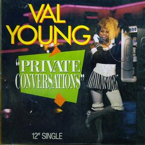 Front Cover Single Val Young - Private Conversations