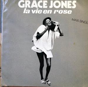 Front Cover Single Grace Jones - La Vie En Rose