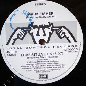 Front Cover Single Mark Fisher - Love Situation (Feat. Dotty Green)