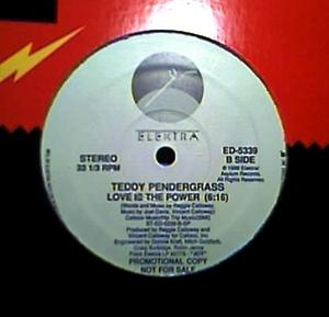Front Cover Single Teddy Pendergrass - Love Is The Power