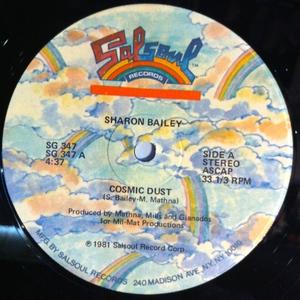 Front Cover Single Sharon Bailey - Cosmic Dust