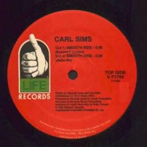 Front Cover Single Carl Sims - Smooth Ride