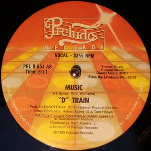 Front Cover Single D-train - Music