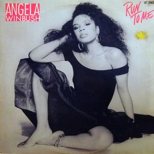 Front Cover Single Àngela Winbush - Run To Me