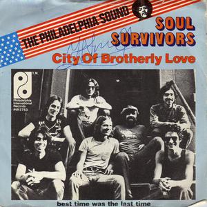 Front Cover Single Soul Survivors - City Of Brotherly Love