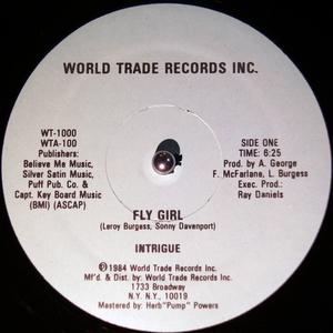 Front Cover Single Intrigue - Fly Girl