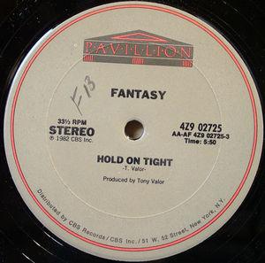 Front Cover Single Fantasy - Hold On Tight