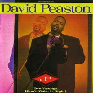 Front Cover Single David Peaston - Two Wrongs (Don't Make It Right)