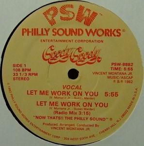 Front Cover Single Goody Goody - Let Me Work On You