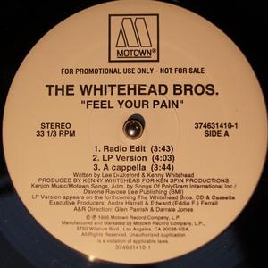 Front Cover Single Whitehead Bros. - Feel Youl Your Pain