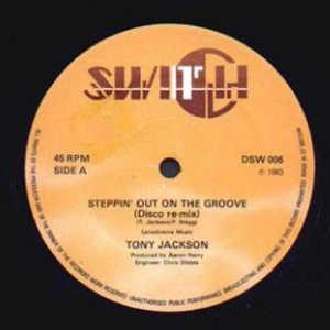 Front Cover Single Tony Jackson - Steppin' Out On The Groove