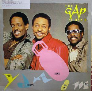 Front Cover Single The Gap Band - You Dropped A Bomb On Me