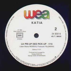 Front Cover Single Katia - La pin-up des pick-up