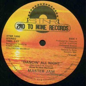 Front Cover Single Master Jam - Dancin' All Night