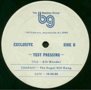 Front Cover Single Sugarhill Gang - 8th Wonder, Sugar Hill Groove