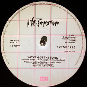 Single Cover Hi Tension - We've Got The Funk